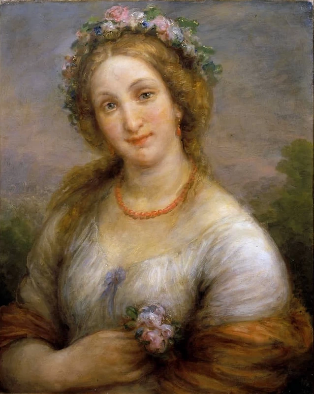 Giovanni Carnovali - Flora, Accademia Carrara, Bergamo